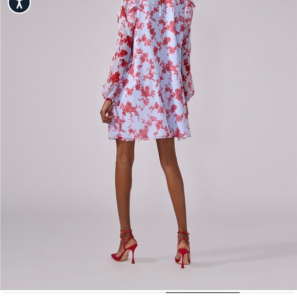 Floral Ruffle Dress - Picture 2 of 3